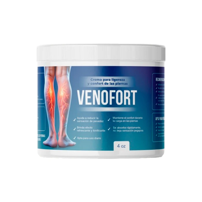 Venofort — crema para piernas cansadas, pote de 100 g